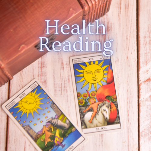 What does the High Priestess mean in a health reading, The High Priestess, High Priestess health