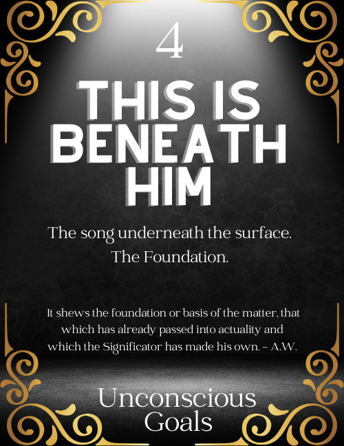 This is Beneath Him