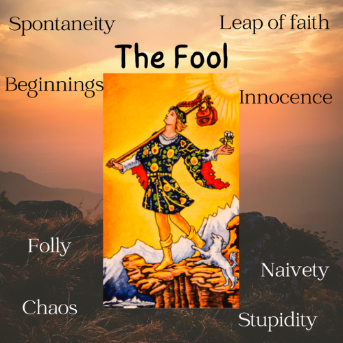Tarot, The Fool, Card 0, what does the fool mean?, FaintNoise, Tarot, Tarot Card, Fool
