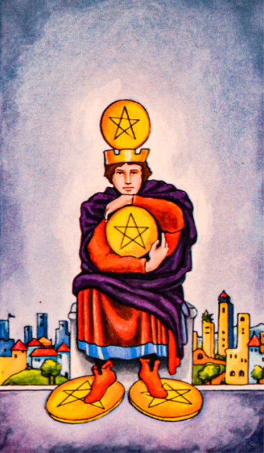 4 of Pentacles