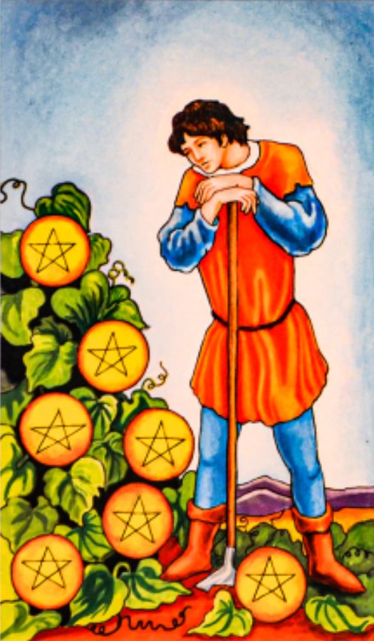 7 of Pentacles