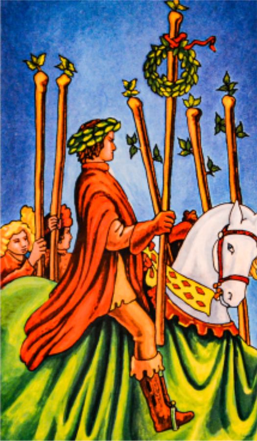6 of Wands