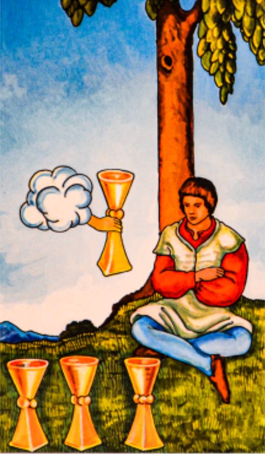 4 of Cups