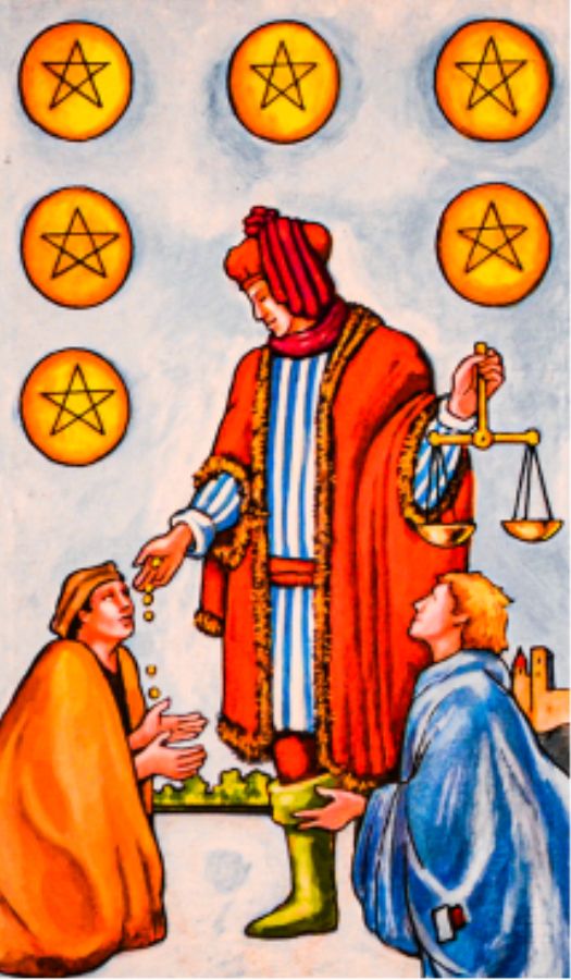 6 of Pentacles