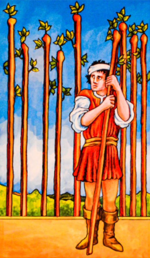 9 of Wands